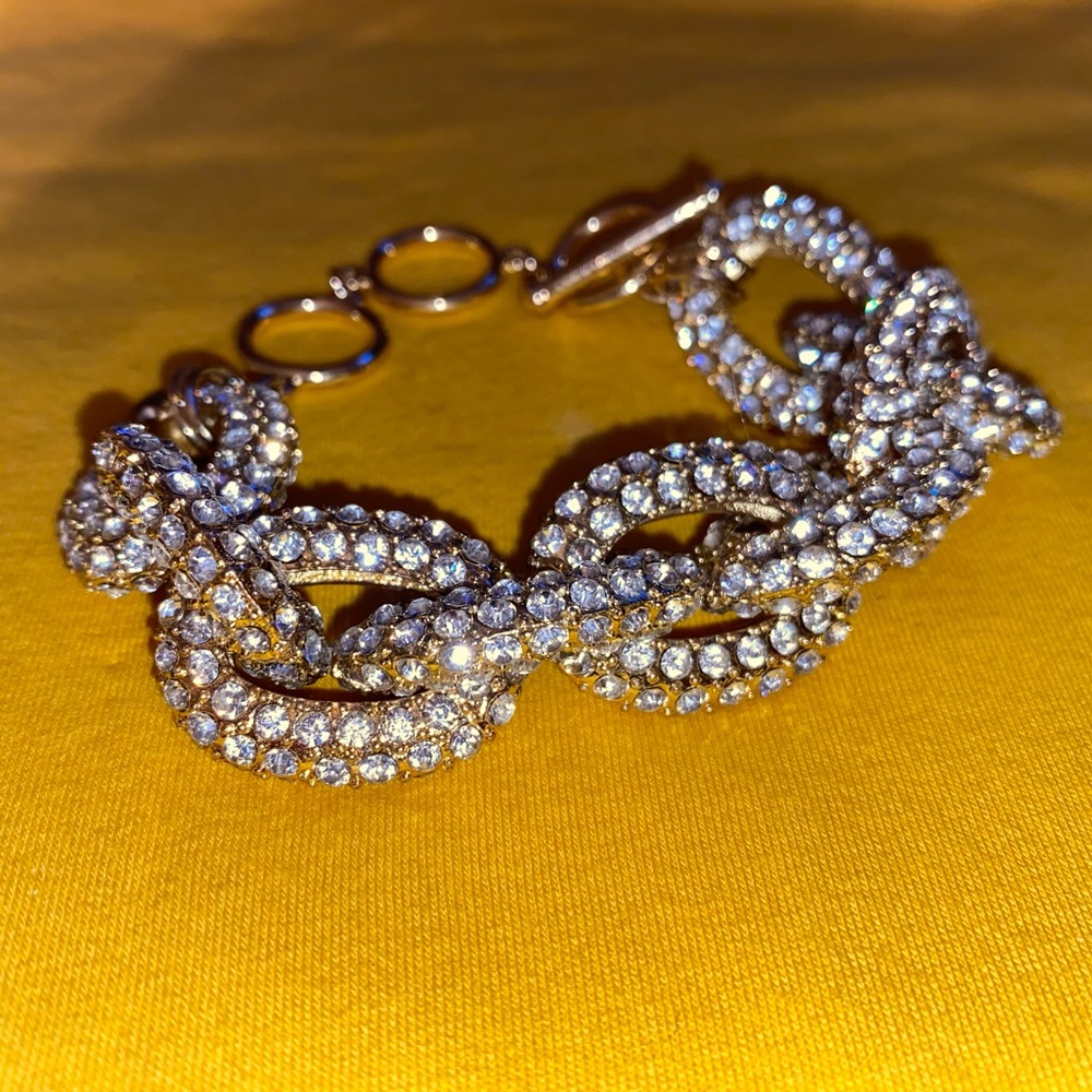 Chain Link Diamond Bracelet
